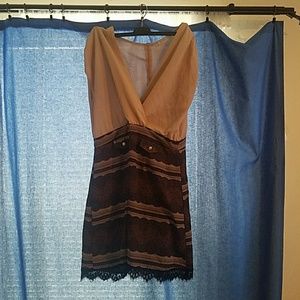Vneck dress or shirt depending how tall you are